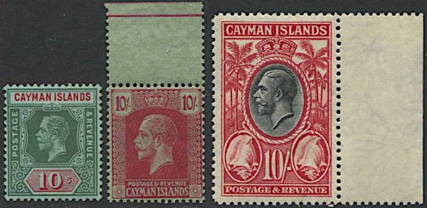 1912/1935, Cayman Islands, George V.  - Asta Filatelia e Storia Postale - Associazione Nazionale - Case d'Asta italiane