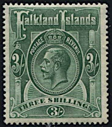 1921/1928, Falkland Islands, George V.  - Asta Filatelia e Storia Postale - Associazione Nazionale - Case d'Asta italiane