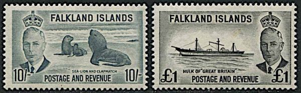 1952, Falkland Islands, George VI.  - Asta Filatelia e Storia Postale - Associazione Nazionale - Case d'Asta italiane