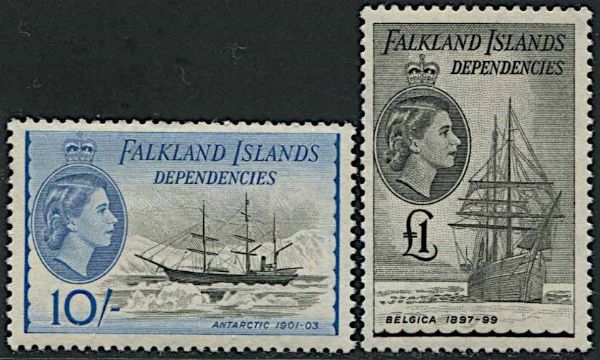 1954/1962, Falkland Islands Dependencies, Elizabeth II.  - Asta Filatelia e Storia Postale - Associazione Nazionale - Case d'Asta italiane