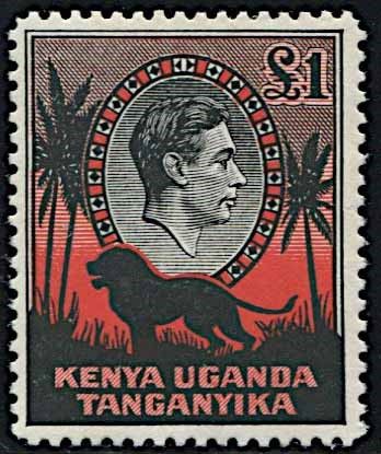 1938/1954, Kenia-Uganda-Tanganika, George VI.  - Asta Filatelia e Storia Postale - Associazione Nazionale - Case d'Asta italiane
