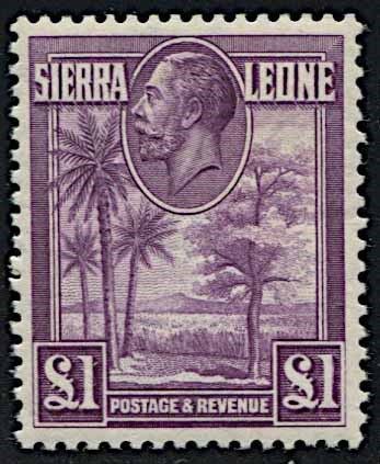 1932, Sierra Leone, George V.  - Asta Filatelia e Storia Postale - Associazione Nazionale - Case d'Asta italiane