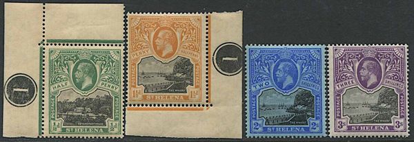 1912/1916, St. Helena, George V.  - Asta Filatelia e Storia Postale - Associazione Nazionale - Case d'Asta italiane