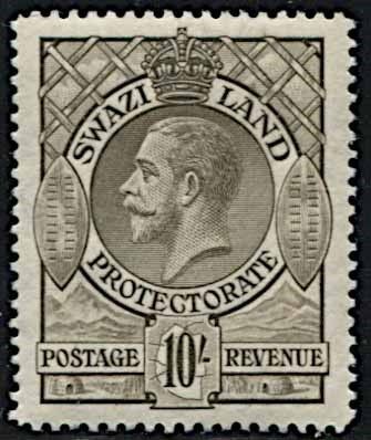 1933, Swaziland, George V.  - Asta Filatelia e Storia Postale - Associazione Nazionale - Case d'Asta italiane
