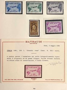 1945/2018, Repubblica Italiana, grande collezione nuova.  - Asta Filatelia e Storia Postale - Associazione Nazionale - Case d'Asta italiane