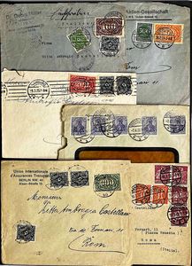 1919/1925, Germania Reich.  - Asta Filatelia e Storia Postale - Associazione Nazionale - Case d'Asta italiane