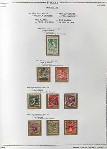 1967/1978, Svizzera, resto di collezione usata.  - Asta Filatelia e Storia Postale - Associazione Nazionale - Case d'Asta italiane