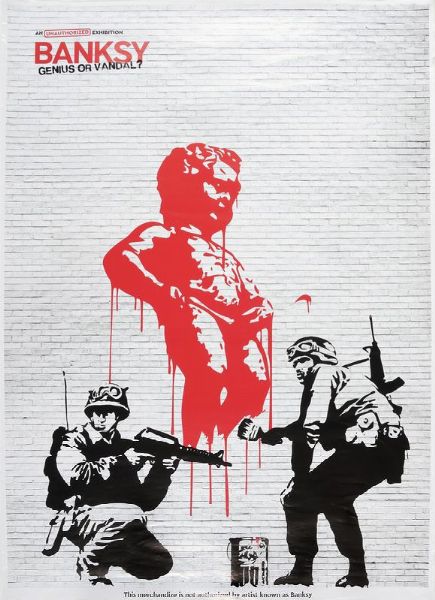 An unauthorized exhibition. Banksy: genius or vandal?  - Asta Stampe, disegni e dipinti antichi, moderni e contemporanei - Associazione Nazionale - Case d'Asta italiane