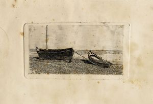 Giovanni Fattori - Barche a secco.