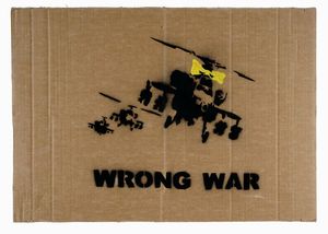 Banksy - Wrong War.