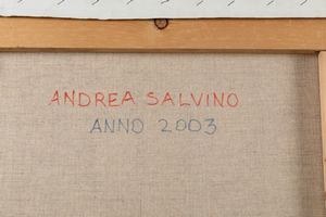 ,Andrea Salvino : Non provo nessun dispiacere  - Asta Arte moderna - Associazione Nazionale - Case d'Asta italiane