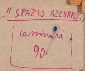 ,Bruno Cassinari : Spazio Azzurro  - Asta Arte moderna - Associazione Nazionale - Case d'Asta italiane