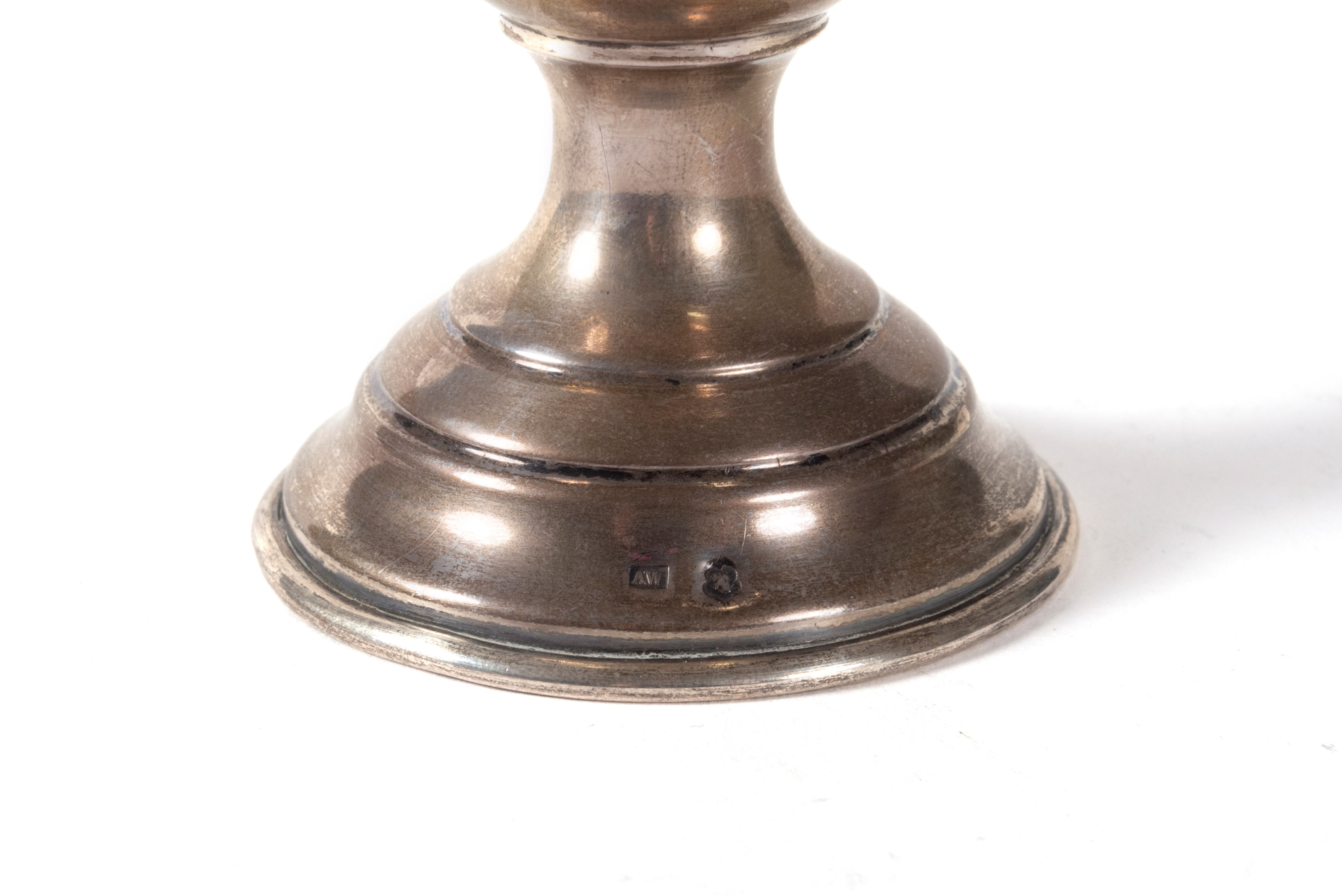 Piccolo calice ebraico da Kiddush in argento, Austria seconda metà del