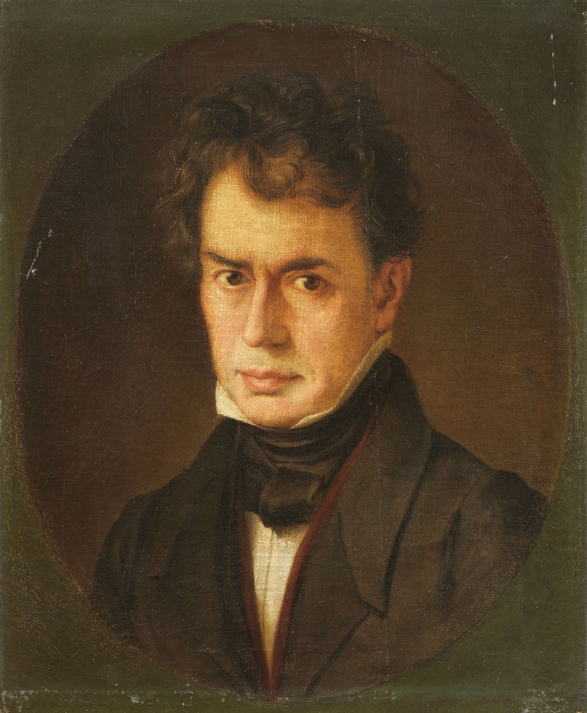 Ignoto del XIX secolo Ritratto di gentiluomo Asta Dipinti e