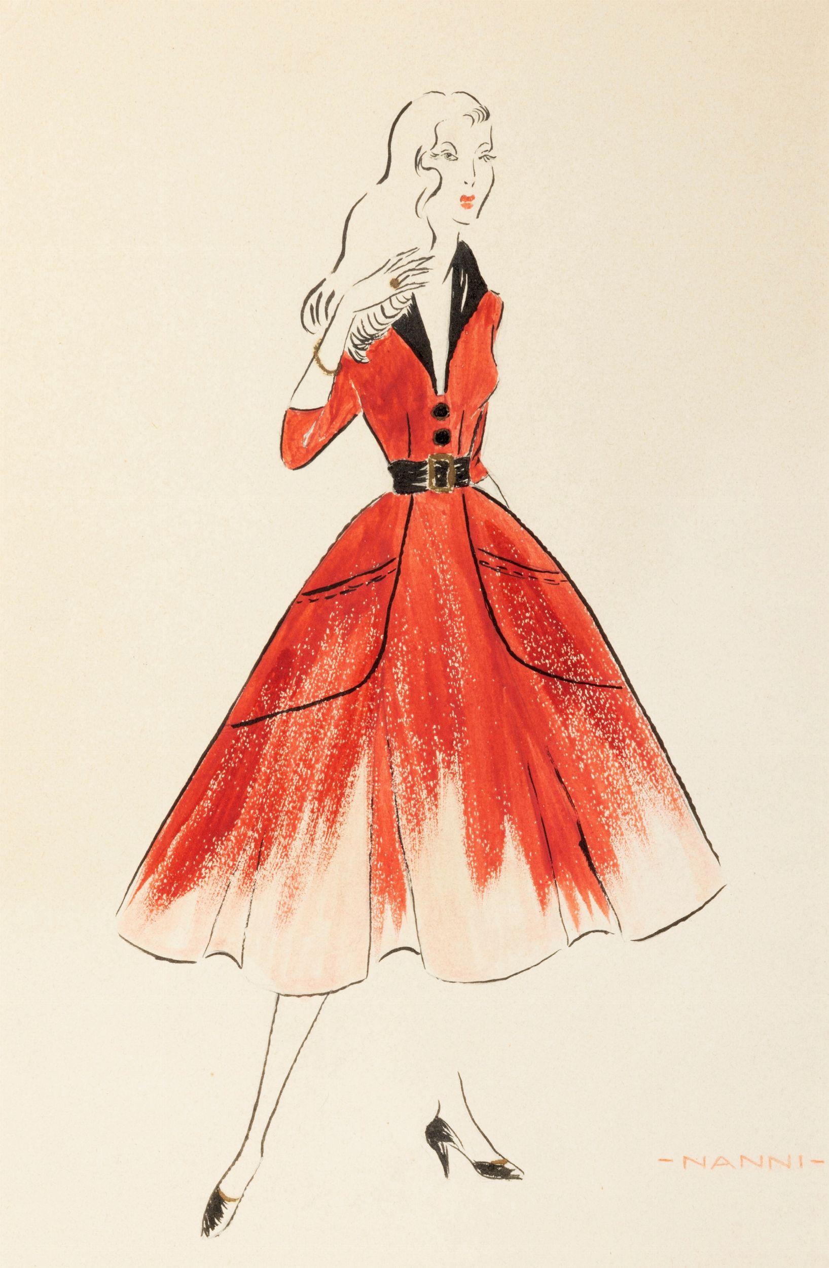 Vestito hotsell rosso ragazza