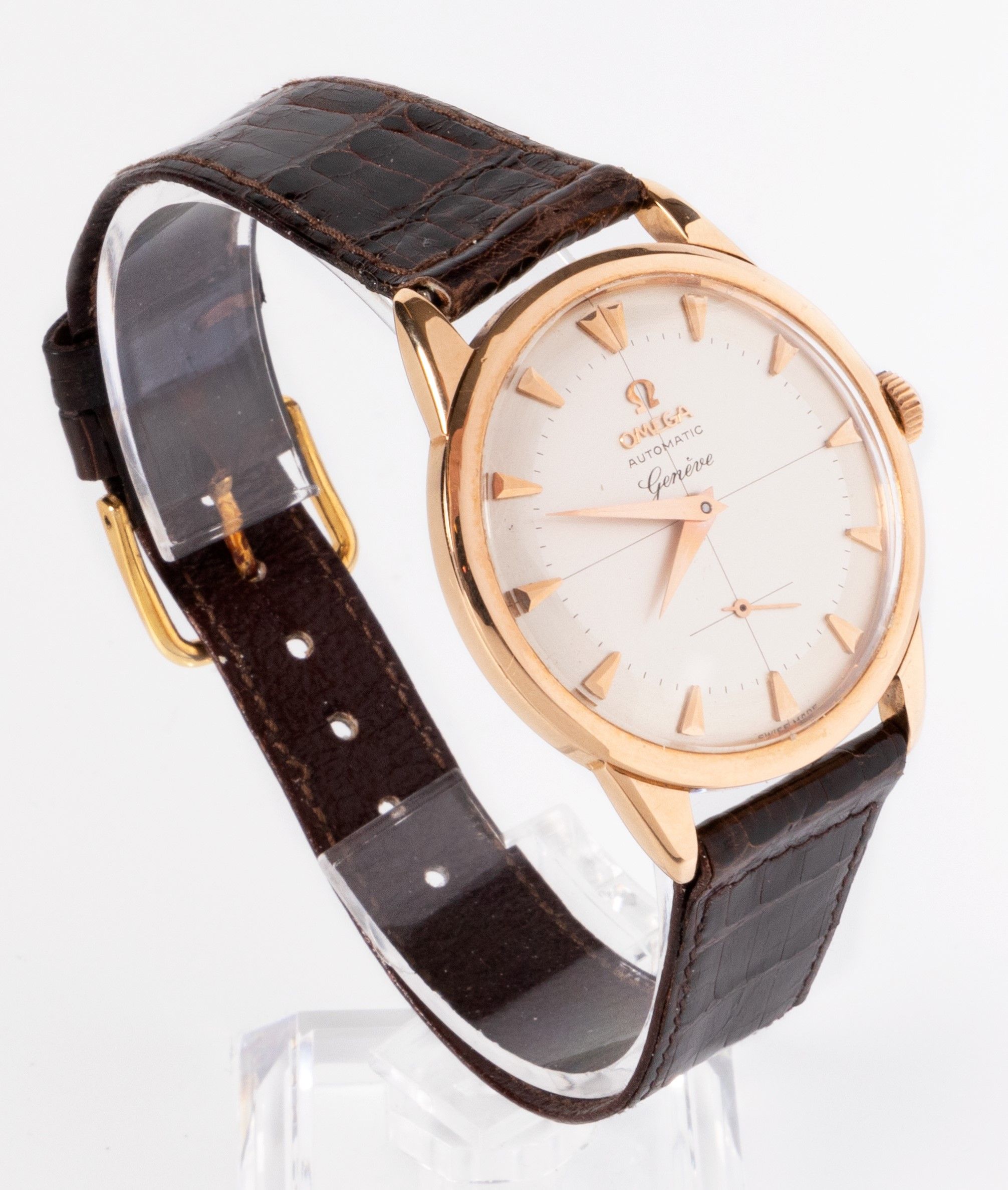 Omega Collezione Geneve orologio da polso ref. 2981 4 1958 Asta Gioielli e Orologi Associazione Nazionale