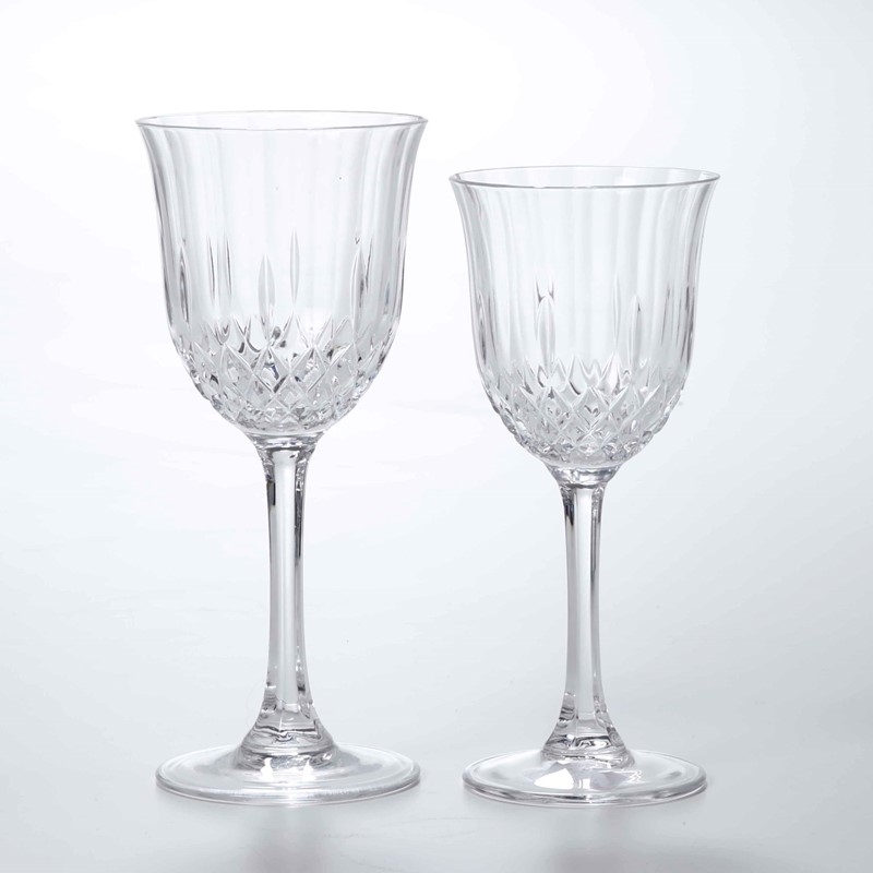 Bicchieri da acqua e vino in cristallo modello Capri - Asta Antiquariato  III - Asta a Tempo - Associazione Nazionale - Case d'Asta italiane