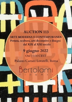 Arte Moderna e Contemporanea - Pittura, scultura, arti decorative e disegni dal XIX al XXI secolo