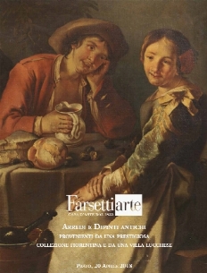 ARREDI E DIPINTI ANTICHI PROVENIENTI DA UNA PRESTIGIOSA COLLEZIONE FIORENTINA E DA UNA VILLA LUCCHESE