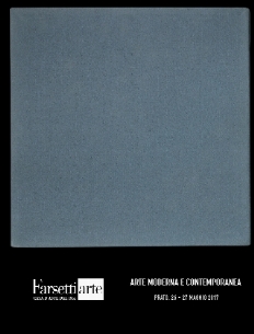 ASTA ARTE CONTEMPORANEA, PRATO 26-27 MAGGIO 2017