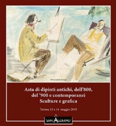 Asta di dipinti antichi, dell'800, del '900 e contemporanei. Sculture e grafica