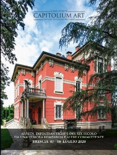 ASTA 294 - ARREDI, DIPINTI ANTICHI E DEL XIX SECOLO DA UNA DIMORA LOMBARDA E ALTRE COMMITTENZE