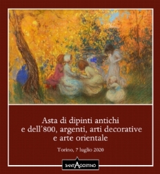 Asta 167 : Dipinti antichi e dell'800, argenti, arti decorative e arte orientale
